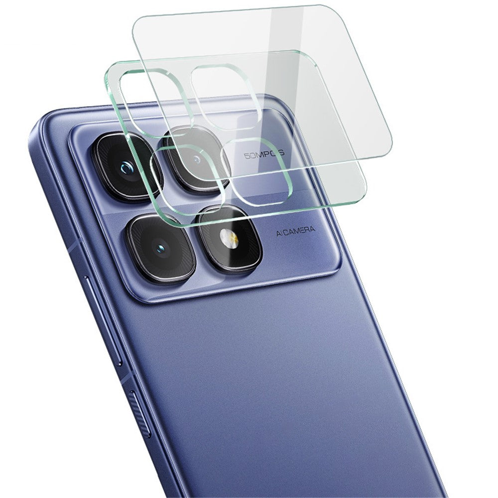 IMAK For Xiaomi Redmi K70 Ultra Tempered Glass Camera Lens Film+Acrylic Lens Cap