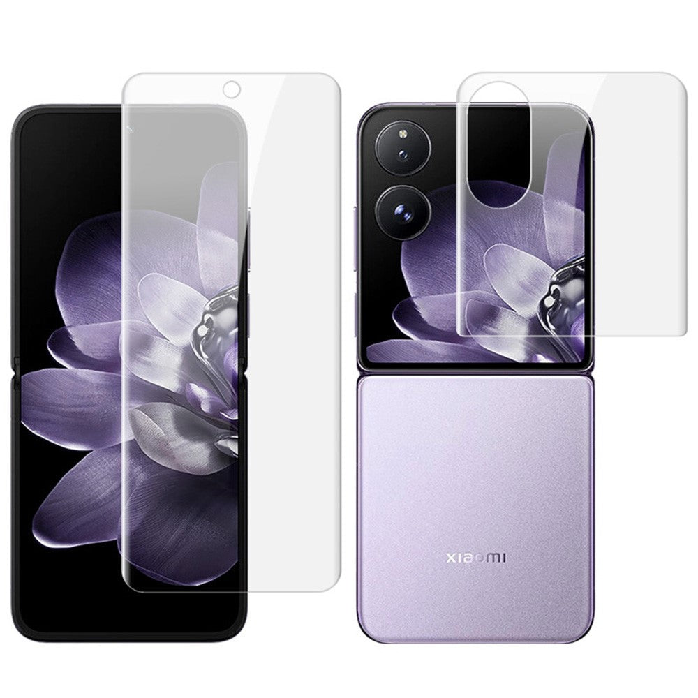 IMAK Hydrogel Film 4th Gen for Xiaomi Mix Flip 5G 1 Set TPU Screen Film (Front Screen+Rear Screen)