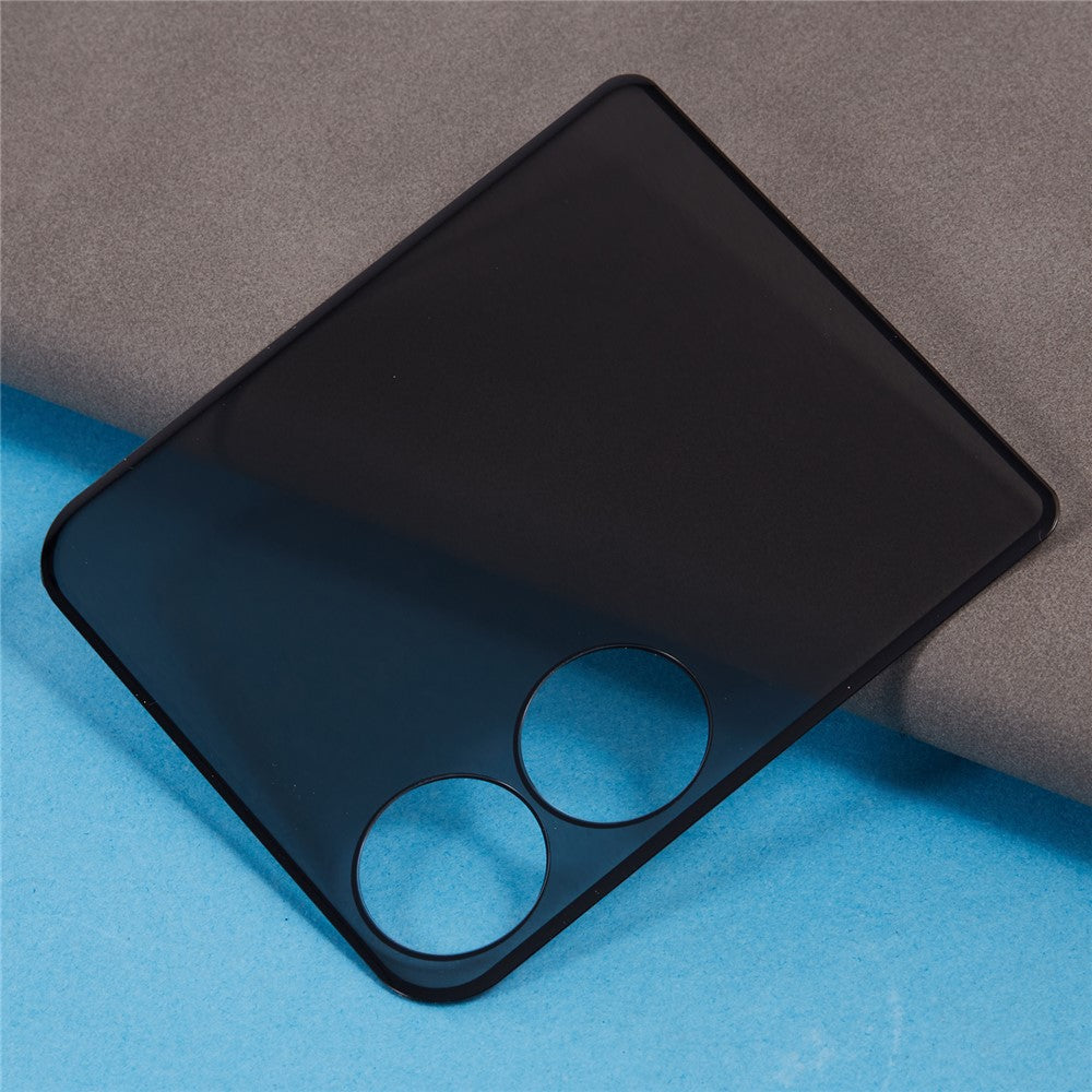 For Xiaomi Mix Flip 5G Anti-Peep Screen Protector Full Covering Silk Printing Tempered Glass Film