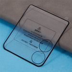 For Xiaomi Mix Flip 5G Screen Protector Full Covering Silk Printing Tempered Glass Film
