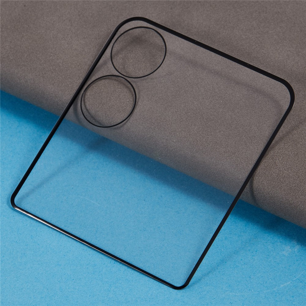 For Xiaomi Mix Flip 5G Screen Protector Full Covering Silk Printing Tempered Glass Film