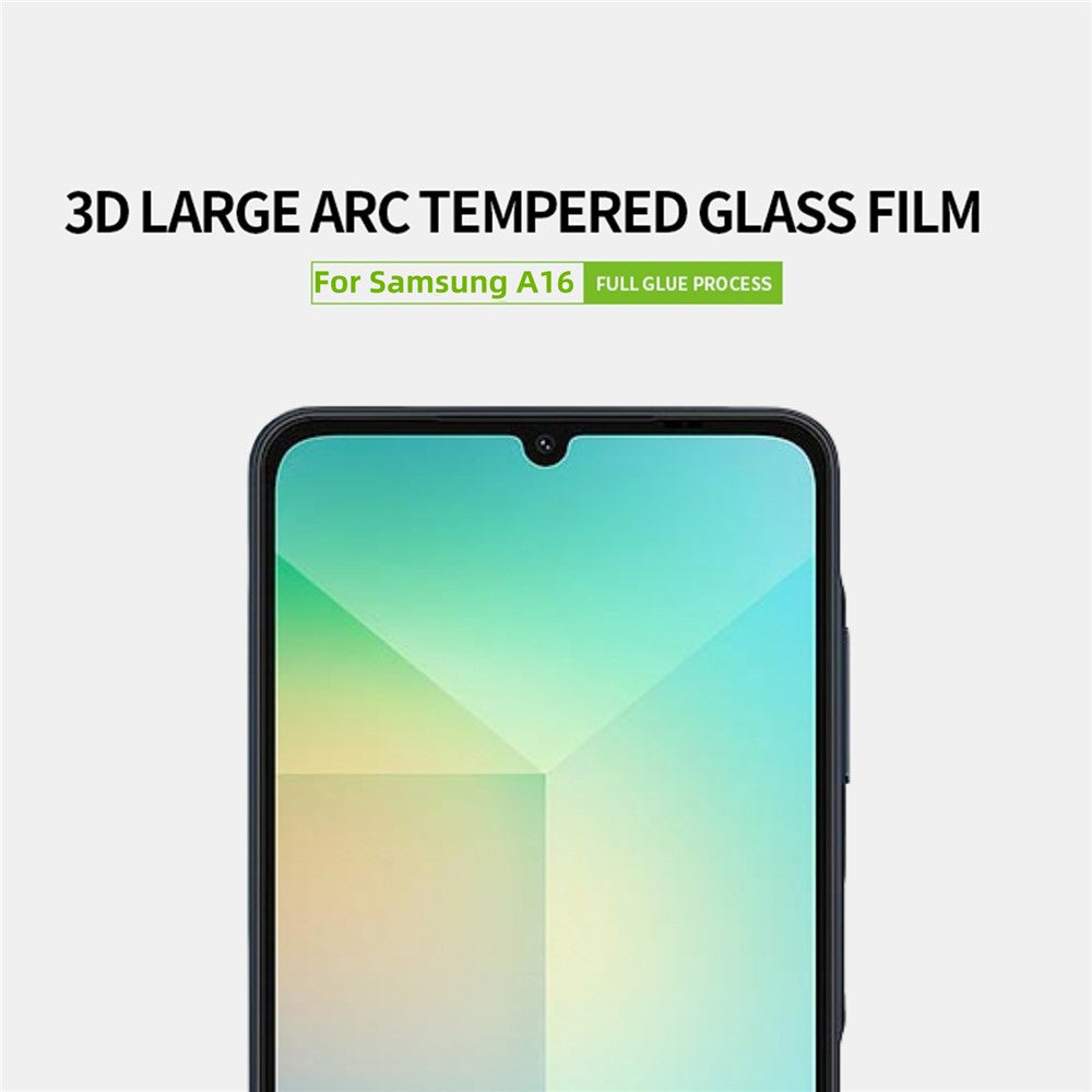 PINWUYO JK 3D-hærdet glasfilm Series-2 til Samsung Galaxy A16 5G / A16 4G / A06 4G / A06 5G, skærmbeskyttelse med 9H-hårdhed, ultraklar
