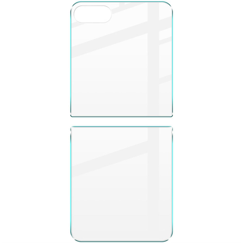 IMAK H-serie til Samsung Galaxy Z Flip7 FE 5G / Z Flip6 5G Hærdet glas bagskærmbeskytter Brudsikker beskyttelse