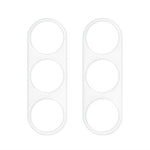 2 Stk. til Samsung Galaxy A16 5G / A16 4G kameralinsebeskytter 3D buet kant ridsefast hærdet glaslinsefilm
