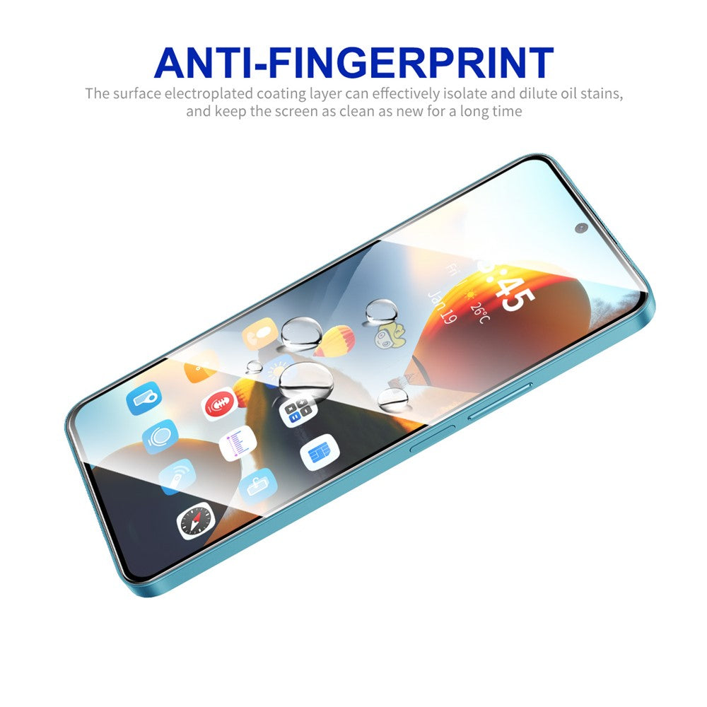 ENKAY HAT PRINCE 10 stk. Til Samsung Galaxy S24 FE Skærmbeskytter Fuld Lim Silketryk Komplet Dækning