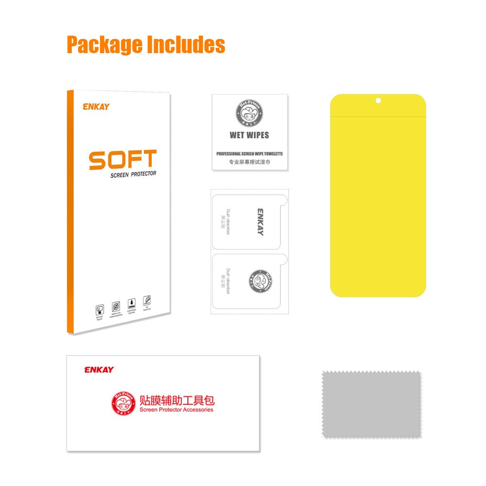 ENKAY HAT PRINCE For Xiaomi Redmi K70 Ultra Screen Protector Transparent Soft Hydrogel Film