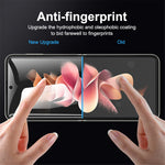 ENKAY HAT PRINCE 5 st/set för Samsung Galaxy Z Flip4 5G Ultra Clear Skärmskydd Mjukt TPE+PET+TPU Heltäckande Hydrogelfilm för Känslig Pekskärm