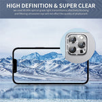 ENKAY HAT PRINCE For iPhone 16 /  16 Plus Camera Lens Protector Rhinestone Decor Metal+Tempered Glass Lens Film