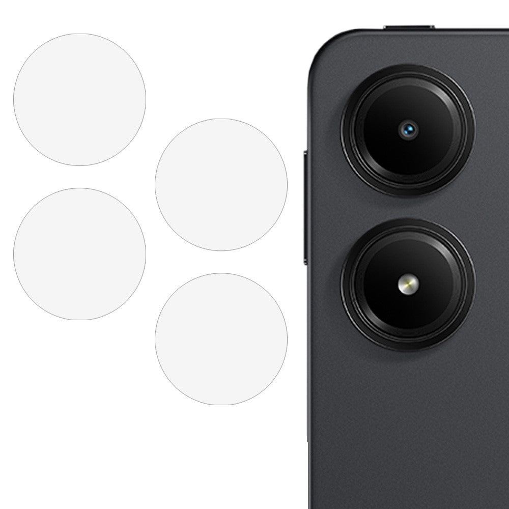 2Set For Xiaomi Poco Pad 4G /  Redmi Pad Pro / Pad Pro 5G Camera Lens Protector 2.5D Arc Edge Anti-Scratch Tempered Glass Lens Film