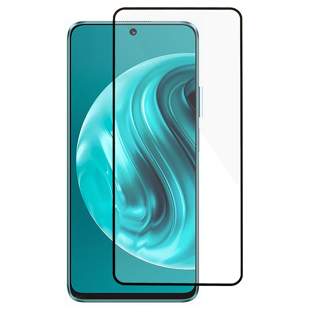 Huawei Nova 12i 4G Härdat Glas Skärmskydd Helklistrad Silk Printing Skärmfilm