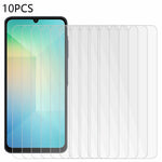 10 st för Samsung Galaxy A06 4G / A06 5G skärmskydd härdat glas 2.5D 0.3mm hög upplösning