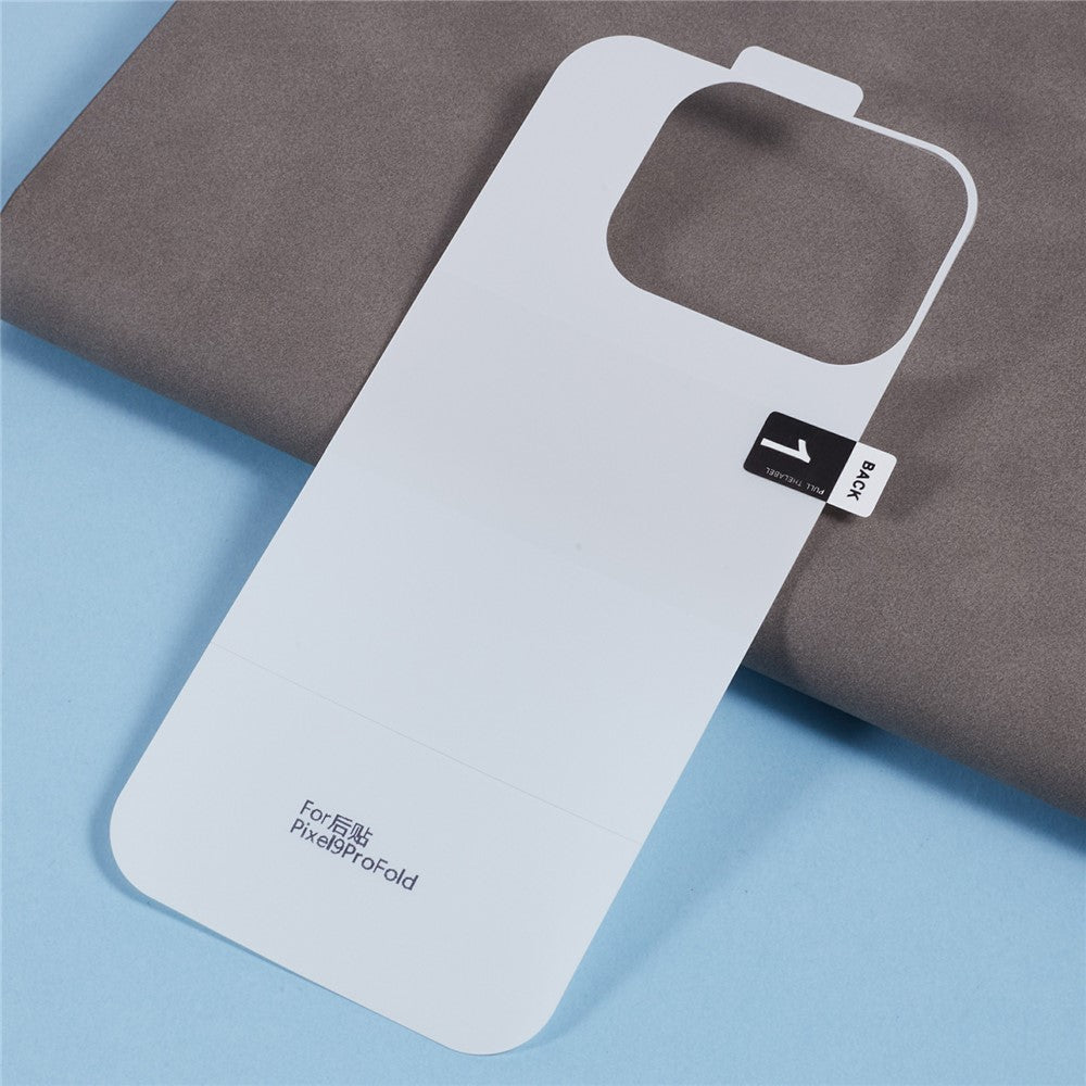 For Google Pixel 9 Pro Fold 5G Screen Protector Set, Front + Back Full Cover TPU+PET Hydrogel Film