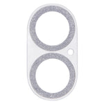 Til iPhone 16 / 16 Plus Kameraglasbeskytter Glitrende Hærdet Glas Linsefilm