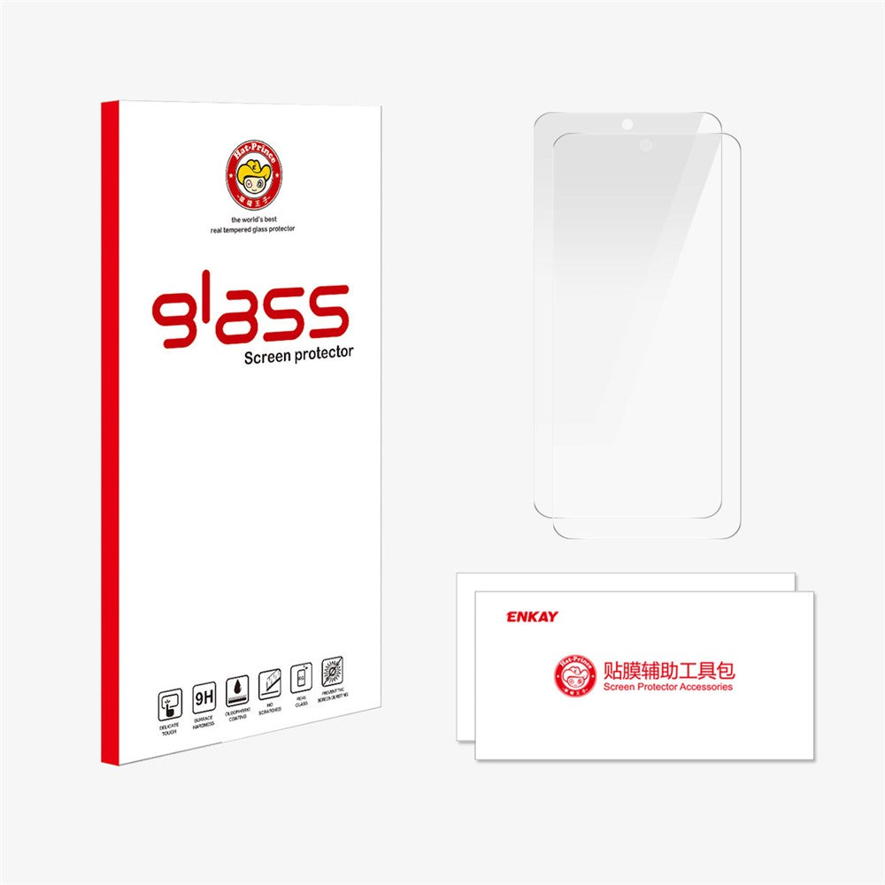 ENKAY HAT PRINCE 2Pcs For Xiaomi 14T Pro / 14T Screen Protector Anti-Explosion Protective Film