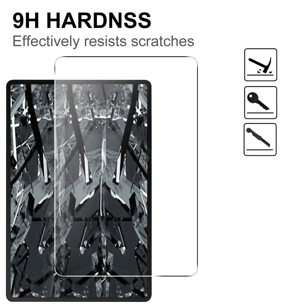 Til Honor Pad X8b / Pad X8a Skærmbeskytter i hærdet glas 2.5D Straight Edge Skærmfilm