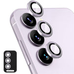 ENKAY HAT PRINCE-kameralinsebeskyttelse til Samsung Galaxy A16 5G / A16 4G med metalring og linsefilm