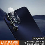 IMAK For Samsung Galaxy F14 4G / M14 4G Tempered Glass Camera Lens Protector + Acrylic Lens Cap