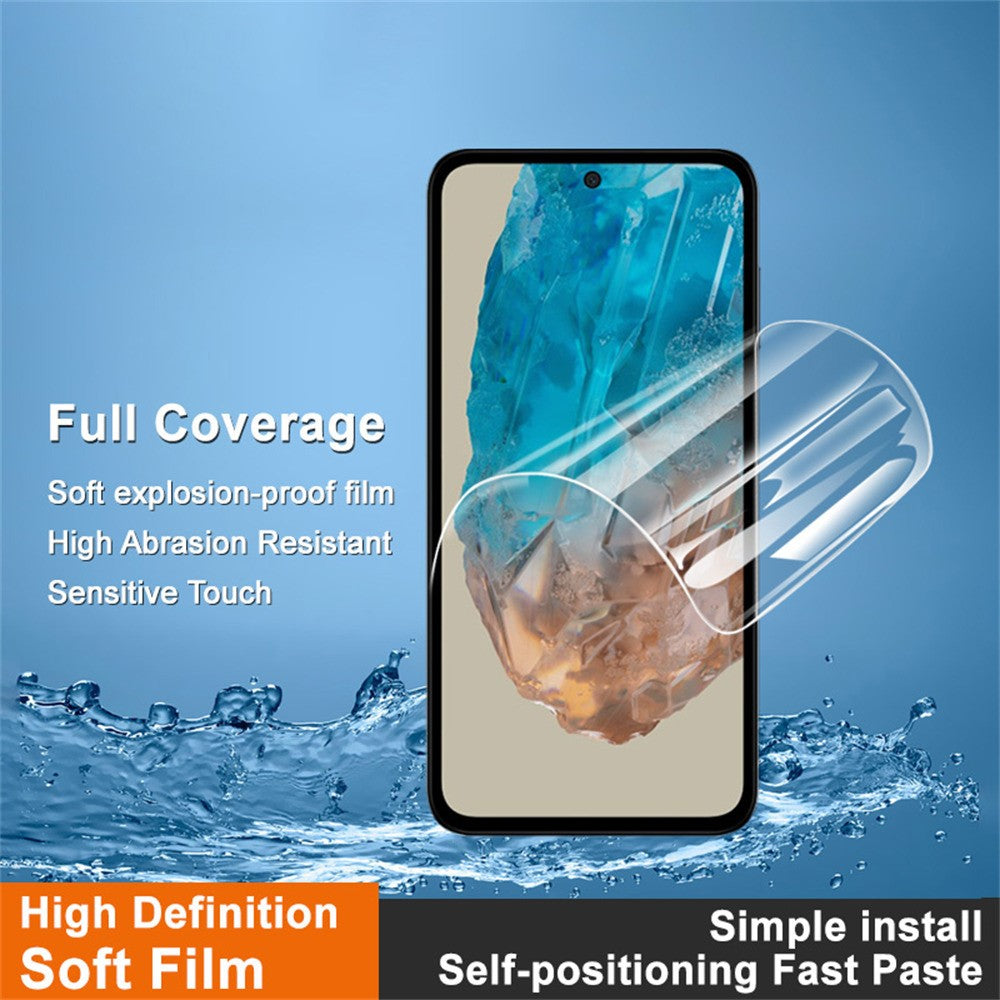 IMAK Hydrogel Film 4. Gen til Samsung Galaxy M35 5G Fuld Skærmbeskytter Ultra Klar Blød TPU Film