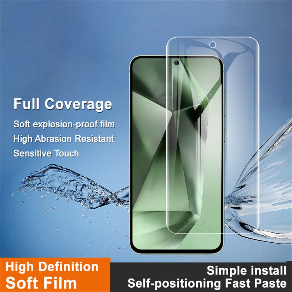IMAK Hydrogel Film 4. generation til Samsung Galaxy M47 5G / A27 5G / S24 FE Fuld skærmbeskytter Ultra Clear Blød TPU-film