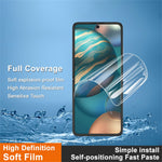 IMAK 4. generation hydrogel-film til Huawei Nova Flip 5G, fuldskærmsbeskyttelse, ultraklar blød TPU-film