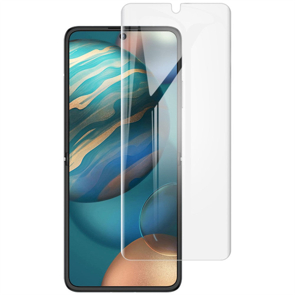 IMAK 4. generation hydrogel-film til Huawei Nova Flip 5G, fuldskærmsbeskyttelse, ultraklar blød TPU-film