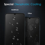 NORTHJO A+ til Samsung Galaxy A06 4G skærmbeskytter, højaluminiums-siliciumfilm 0,3 mm 2,5D