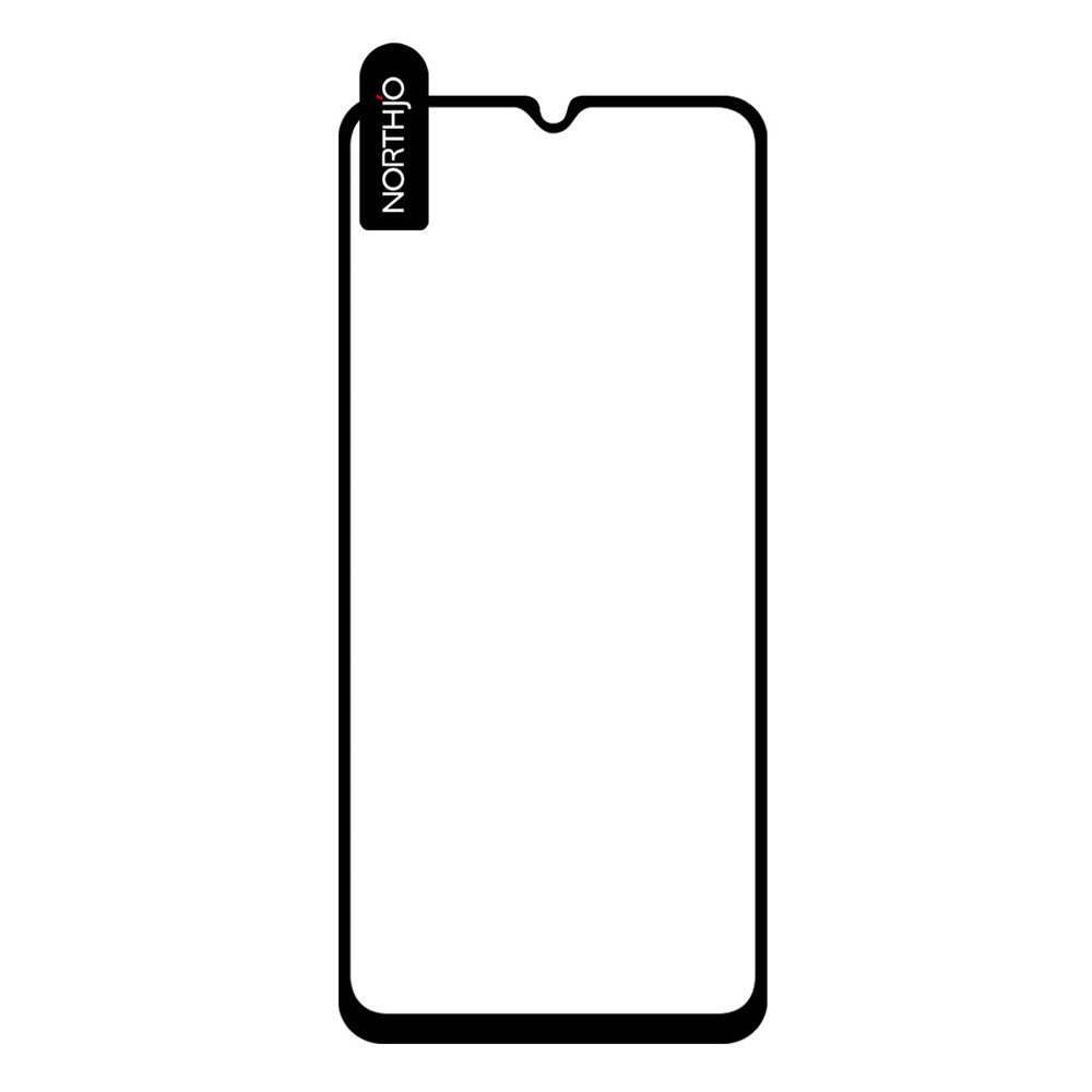 NORTHJO A+ til Samsung Galaxy A06 4G skærmbeskytter, højaluminiums-siliciumfilm 0,3 mm 2,5D