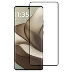For Motorola Edge 50 5G Hærdet Glas Galvaniseret Anti-fingeraftryk Silkeprint Fuldklæbende Skærmbeskytter