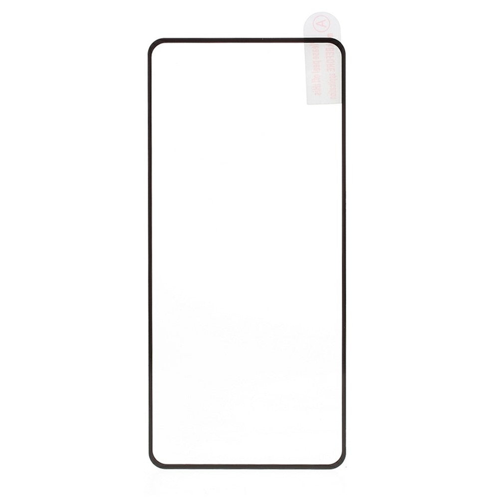 For Motorola Edge 50 5G Hærdet Glas Galvaniseret Anti-fingeraftryk Silkeprint Fuldklæbende Skærmbeskytter