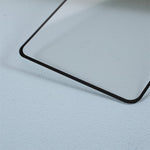For Motorola Edge 50 5G Hærdet Glas Galvaniseret Anti-fingeraftryk Silkeprint Fuldklæbende Skærmbeskytter