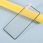 For Motorola Edge 50 5G Hærdet Glas Galvaniseret Anti-fingeraftryk Silkeprint Fuldklæbende Skærmbeskytter
