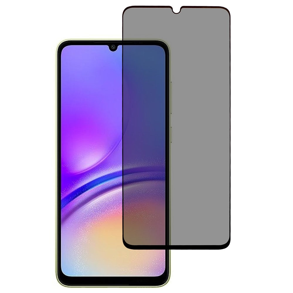 Anti-spion-skærmbeskyttelse til Samsung Galaxy A08 5G / A08 4G / A07 4G / A07 5G / F06 5G / M06 5G / A06 4G / A06 5G, silketryk, høj aluminium-silicium-glasfilm