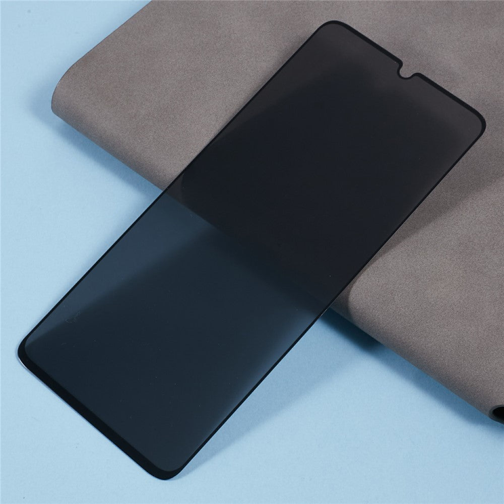 Anti-spion-skærmbeskyttelse til Samsung Galaxy A08 5G / A08 4G / A07 4G / A07 5G / F06 5G / M06 5G / A06 4G / A06 5G, silketryk, høj aluminium-silicium-glasfilm