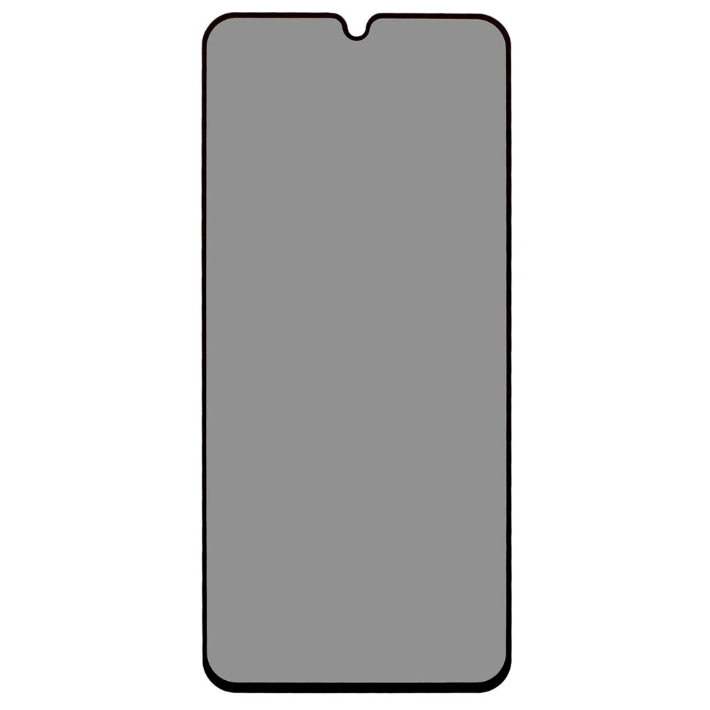 Samsung Galaxy F16 5G / M16 5G / A16 5G / A16 4G anti-spion-skærmbeskytter, silketrykt aluminiums-silicium-glasfilm