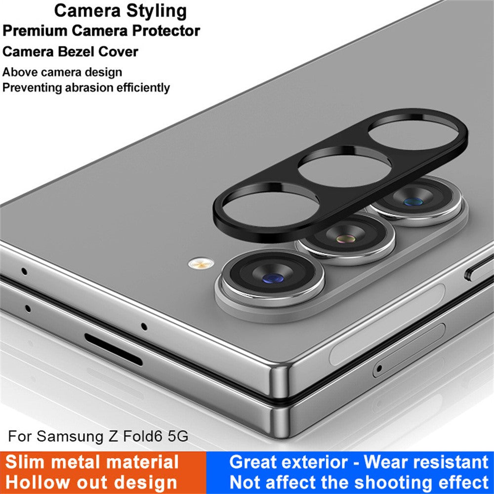 IMAK For Samsung Galaxy Z Fold6 5G Metal Camera Lens Protector Lens Protective Cover