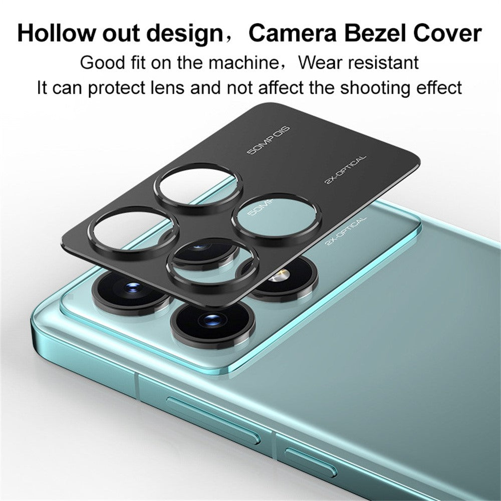 IMAK For Xiaomi Poco F6 Pro 5G / Redmi K70 5G / K70 Pro 5G Metal Camera Lens Protector Lens Protective Cover
