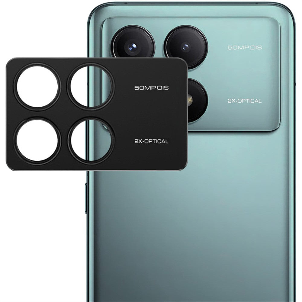 IMAK For Xiaomi Poco F6 Pro 5G / Redmi K70 5G / K70 Pro 5G Metal Camera Lens Protector Lens Protective Cover