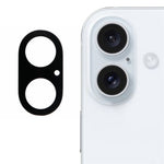Til iPhone 16 / 16 Plus Hærdet Glas Linsebeskytter Silketryk Kameralinsefilm