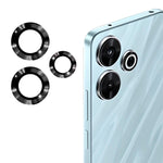 ENKAY HAT PRINCE För Xiaomi Redmi Note 13R 5G Kameralinsskydd Metallring Linsfilm
