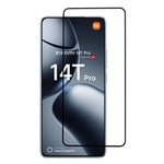 For Xiaomi 14T / Xiaomi 14T Pro Tempered Glass Screen Protector Full Glue Silk Printing Screen Film