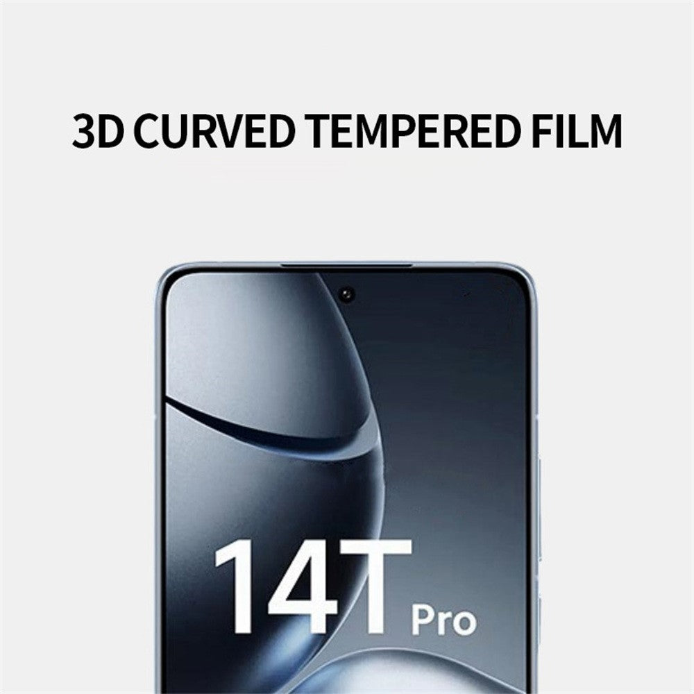 PINWUYO JK 3D Härdat Glas Film Series-2 för Xiaomi 14T / 14T Pro Skärmskydd 9H Hårdhet Ultraklar
