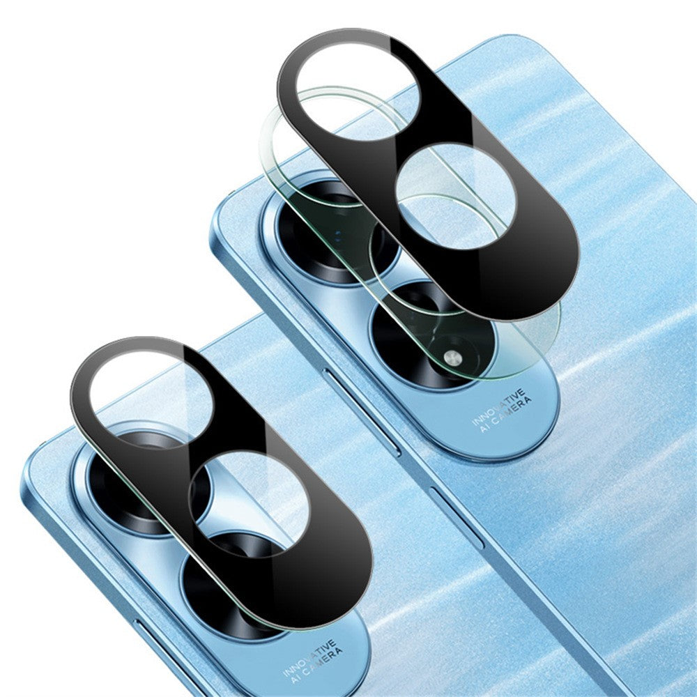 IMAK For Oppo A60 4G Tempered Glass Lens Film+Acrylic Cap (Black Version)