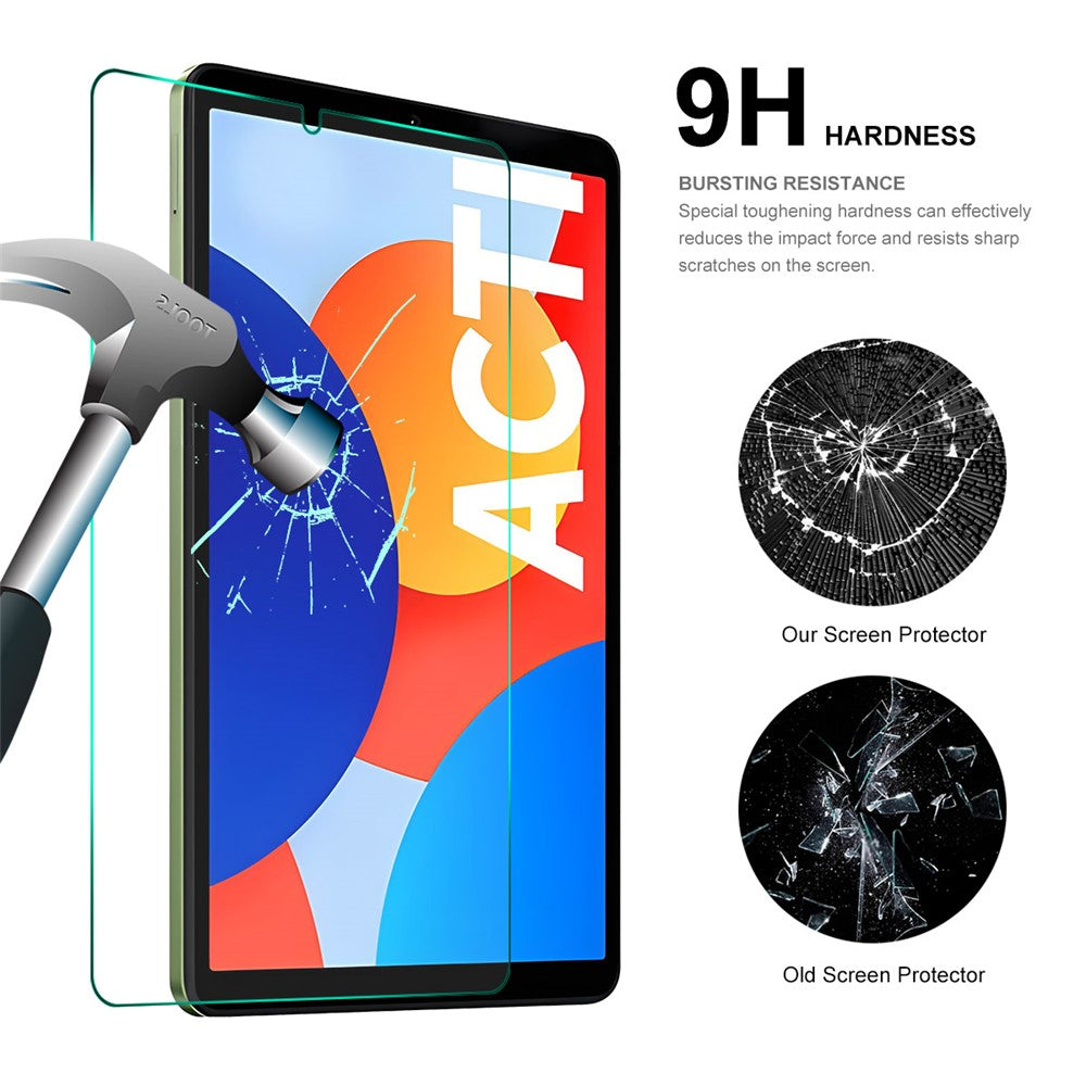 ENKAY HAT PRINCE För Xiaomi Redmi Pad SE 4G 8,7 tums surfplatta Skärmskydd 9H 2.5D 0.33mm Hög Aluminium-Silicon Glasfilm