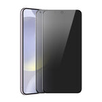 ENKAY HAT PRINCE For Samsung Galaxy S24 FE 2Pcs Privacy Screen Protector 28-degree Anti-Spy Tempered Glass