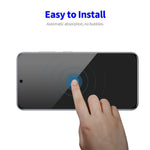 ENKAY HAT PRINCE For Samsung Galaxy S24 FE 2Pcs Privacy Screen Protector 28-degree Anti-Spy Tempered Glass