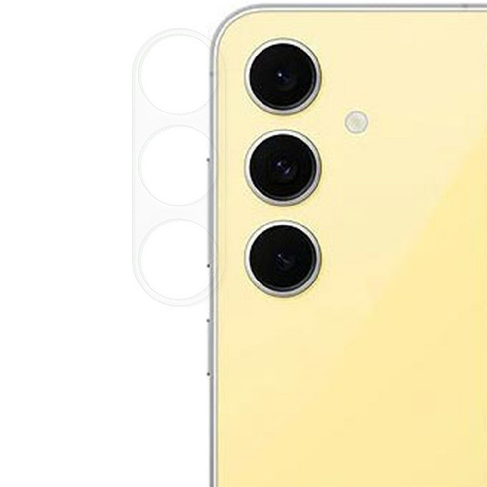 Til Samsung Galaxy S24 FE Kameralinsebeskytter Hærdet Glas Telefon Klar Linsefilm