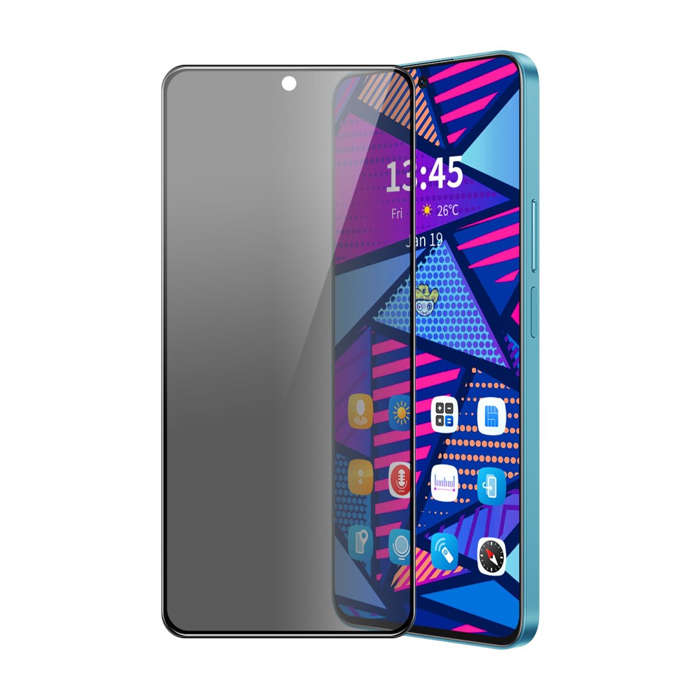 ENKAY HAT PRINCE For Oppo A60 4G Privacy Screen Protector  28-degree Anti-Spy Tempered Glass