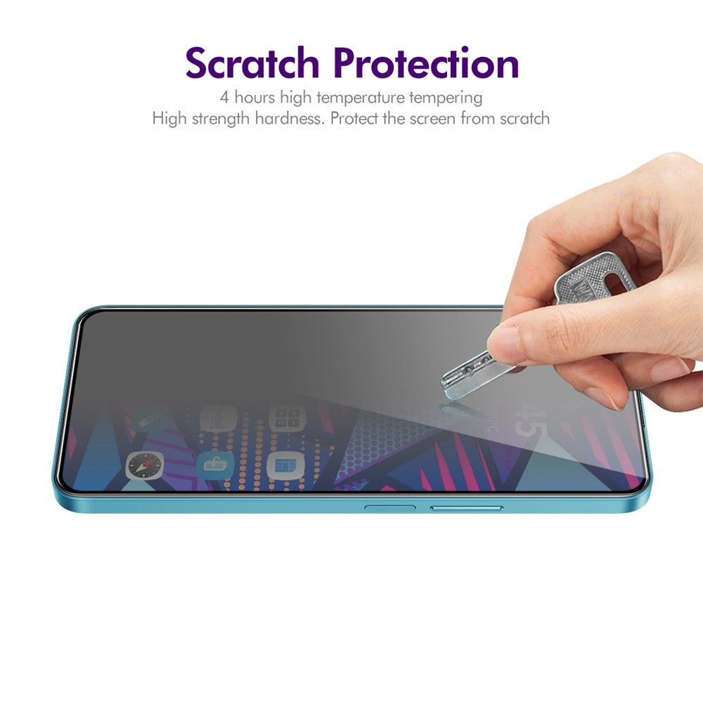 ENKAY HAT PRINCE For Oppo A60 4G Privacy Screen Protector  28-degree Anti-Spy Tempered Glass