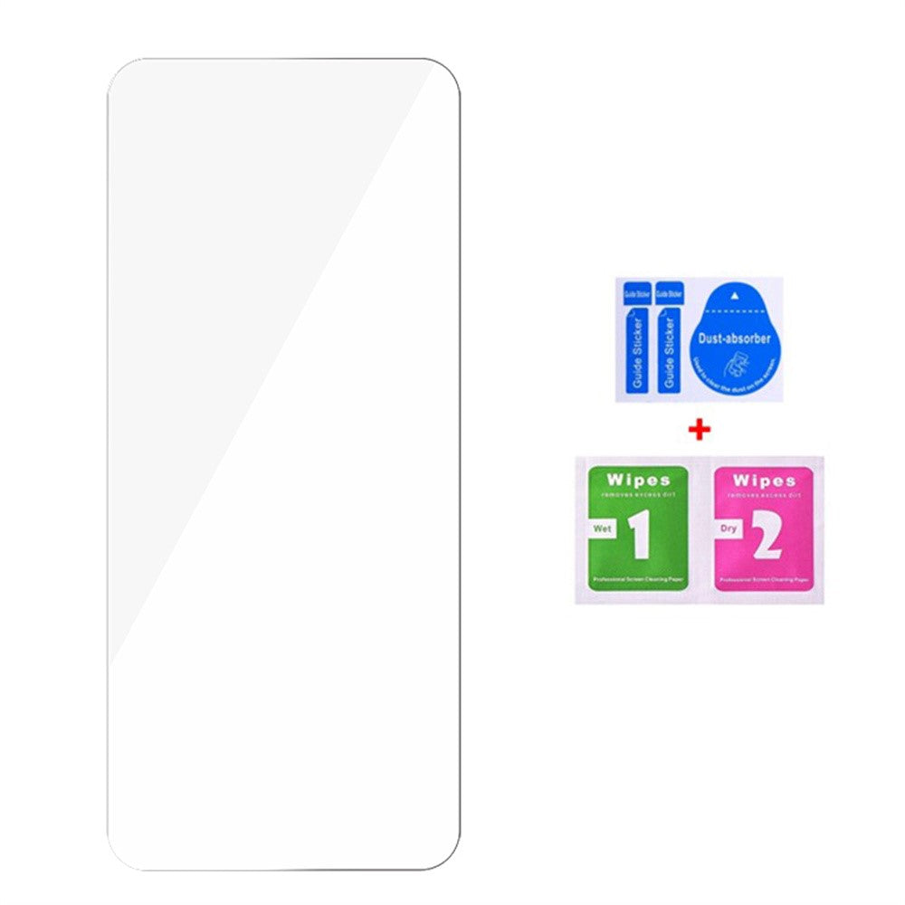 25Pcs for Oppo A60 5G Tempered Glass Screen Protector High Definition (No Package, with Wipes Set, Dust-absorber, Guide Sticker)