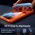 TORRAS Glassgo For iPhone 16 Pro Anti Spy Screen Protector Tempered Glass Private Film with Auto-Align Frame